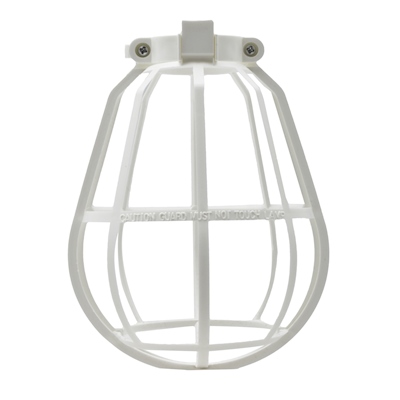 PROTECTOR DE FOCO DE TECHO BLANCO LEVITON