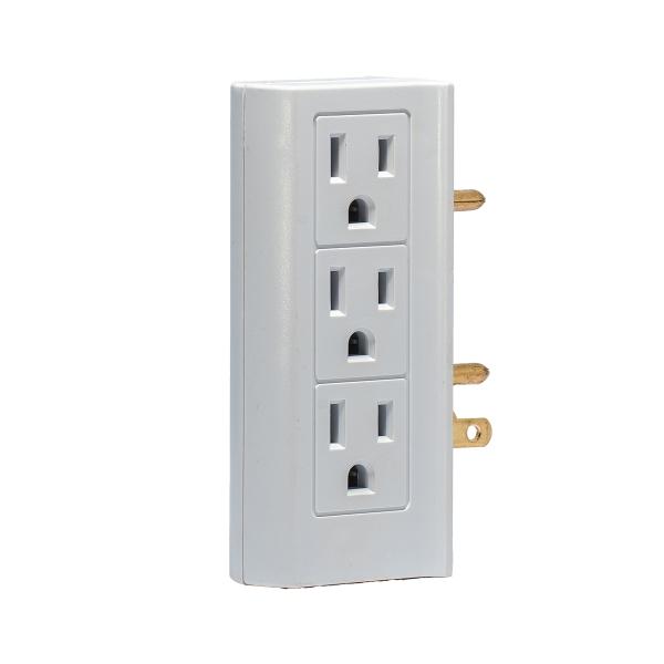 ADAPTADOR DE 6 CONTACTOS 15 AMP 125 V