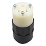 CONECTOR 15 A 125 V NEGRO
