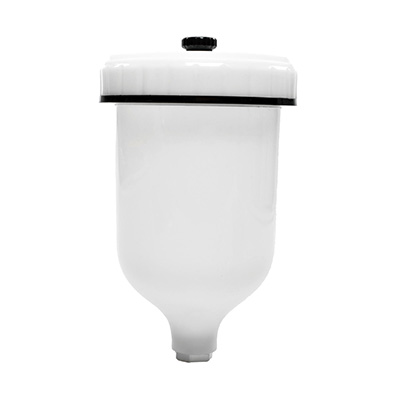 VASO DE REPUESTO PARA PISTOLA DE GRAVEDAD RESINA BLANCA 600 ML