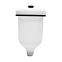 VASO DE REPUESTO PARA PISTOLA DE GRAVEDAD RESINA BLANCA 600 ML
