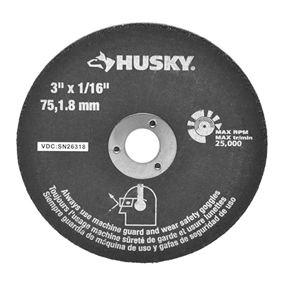 DISCO DE CORTE METAL PARA HERRAMIENTA NEUMATICA 3"