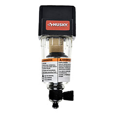 FILTRO PARA COMPRESOR NEUMÁTICO 1/4 NPT ACERO