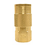 COPLE NEUMÁTICO HEMBRA 1/4 X 1/4" DE BRONCE