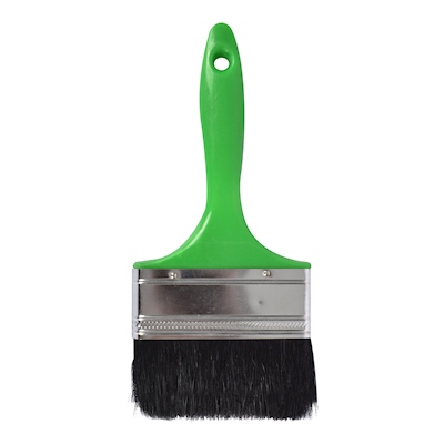 BROCHA USO DOMÉSTICO CERDAS NATURALES 4 PULGADAS MANGO LIGERO