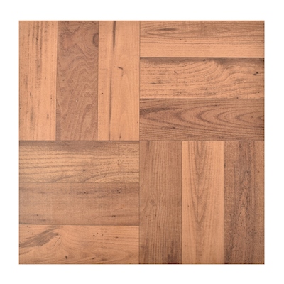 PISO VINÍLICO AUTOADHERIBLE 30.48 X 30.48 CM TIPO MADERA DARK OAK CAJA CON 4.18 M2