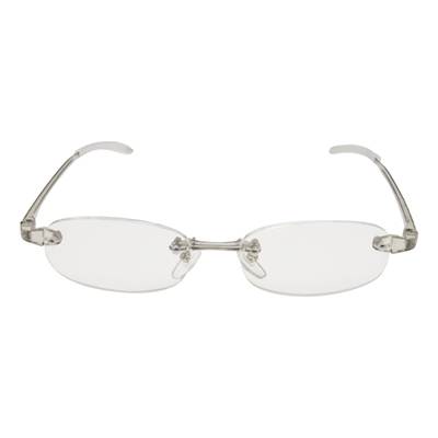 LENTES DE LECTURA 7 X 2.5 CM GRIS