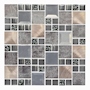 MALLA KAOS SILVER TIPO DECORATIVA 30 X 30 CM VIDRIO 1 PIEZA