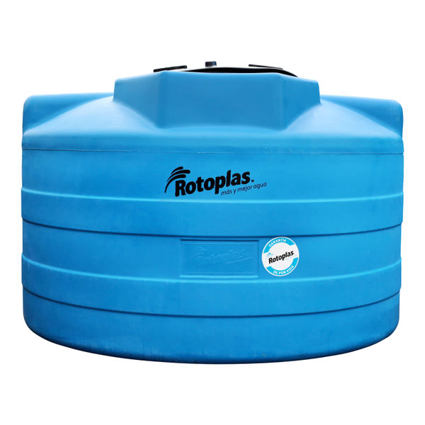 CISTERNA SUPERFICIAL 5000L POLIETILENO CON TAPA ANTIBACTERIAL