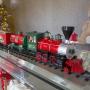 TREN NAVIDEÑO EXPRESO POLAR DE PLÁSTICO ABS CON LUZ Y MÚSICA 35 PIEZAS