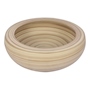 OVALÍN PARA BAÑO CAFÉ CERÁMICA REDONDO 42 X 42 X 13.5 CM VALKO