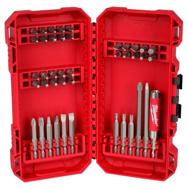 KIT DE PUNTAS DE ACERO MILWAUKEE 42 PIEZAS