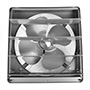 EXTRACTOR DE AIRE DE 14" SERIE 1900 ACERO