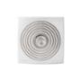 EXTRACTOR DE AIRE CON LUZ LED 4" BLANCO