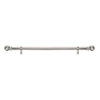 CORTINERO DOBLE AJUSTABLE DE 168 A 305 CM PLATA