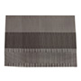 MANTEL INDIVIDUAL PVC Y POLIESTER 45 X 32 CM GRIS