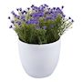 PLANTA ARTIFICIAL DECORATIVA CON MACETA BLANCA