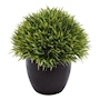 PLANTA ARTIFICIAL DECORATIVA CON MACETA NEGRA