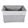 GAVETA ORGANIZADORA CON ASAS 38 X 26 X 24 CM POLIÉSTER GRIS