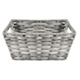 GAVETA ORGANIZADORA CON ASAS 30 X 20 X 14 CM POLIPROPILENO GRIS