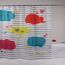 Cortina Poliester Chat c/12 ganchos