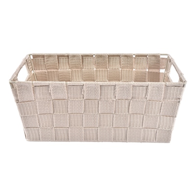 GAVETA TEJIDA 28.5 X 16.5 X 11.4 CM BEIGE STORAGE CONCEPT