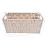 GAVETA TEJIDA 28.5 X 16.5 X 11.4 CM BEIGE STORAGE CONCEPT