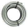 TUBO CONDUIT FLEXIBLE 20 M X 3/8 DE PULGADA PLATA