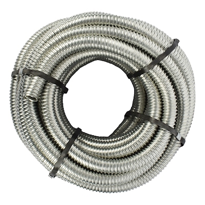 TUBO CONDUIT FLEXIBLE 20 M X 1 PULGADA PLATA