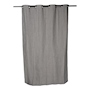 CORTINA DE JACQUARD CON ARILLOS POLIÉSTER GRIS CLARO 210 X 140 CM