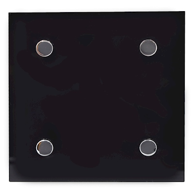EXTRACTOR DE AIRE DE 4" SERIE 2900 CRISTAL NEGRO
