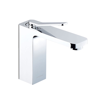 LLAVE SIENA MONOMANDO BAJA PARA LAVABO DE BAÑO 17.7 CM CROMO PULIDO
