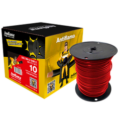 CABLE ELÉCTRICO THW-LS CALIBRE 10 AWG ROJO DE 100M DESLIZABLE