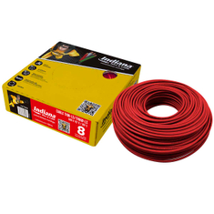 CABLE ELÉCTRICO THW-LS CALIBRE 8 AWG ROJO 100M DESLIZABLE