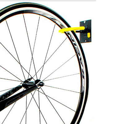 SOPORTE PLEGABLE PARA BICICLETA NEGRO 21.2X11.8X4 CM