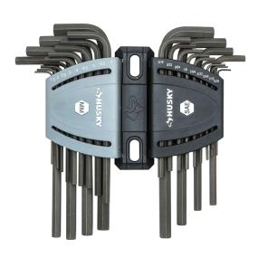 JUEGO DE LLAVES HEXAGONALES ACERO HUSKY 26 PIEZAS