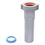 EXTENSIÓN PARA LAVABO/FREGADERO POLIPROPILENO 15.8 CM GRIS