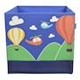GAVETA ORGANIZADORA CON ASAS 27 X 27 X 27 CM POLIPROPILENO AZUL