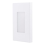 PLACA LUZ DE NOCHE LED 12.8 X 4 X 7.5 CM BLANCO