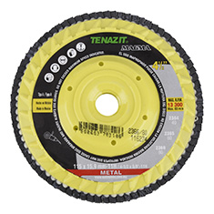 DISCO LAMINADO METAL PARA ESMERILADORA 4 1/2" GRANO 60