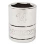 DADO HEXAGONAL 14 MM CUADRO 3/8" ACERO