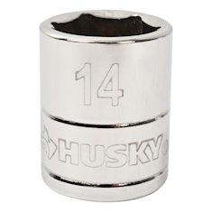 DADO HEXAGONAL 14 MM CUADRO 3/8" ACERO