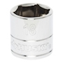 DADO HEXAGONAL 18 MM CUADRO 3/8" ACERO