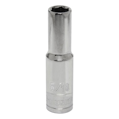 DADO HEXAGONAL PROFUNDO 5/16" CUADRO 3/8" ACERO FORJADO