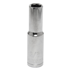 DADO PROFUNDO 3/8" 6 PUNTOS CUADRO 3/8" ACERO FORJADO