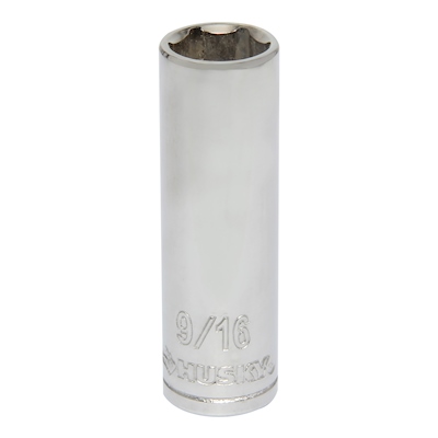 DADO HEXAGONAL PROFUNDO 9/16" CUADRO 3/8" ACERO SAE