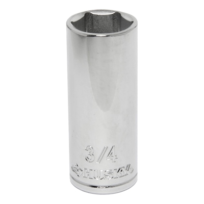 DADO HEXAGONAL PROFUNDO 3/4 SAE CUADRO 3/8" ACERO