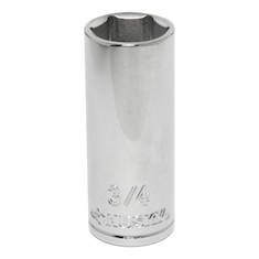 DADO HEXAGONAL PROFUNDO 3/4 SAE CUADRO 3/8" ACERO