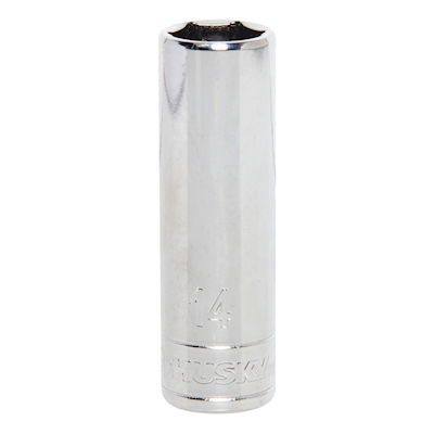 DADO PROFUNDO HEXAGONAL 14 MM CUADRO 3/8" ACERO 1 PIEZA