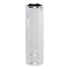 DADO PROFUNDO HEXAGONAL 14 MM CUADRO 3/8" ACERO 1 PIEZA